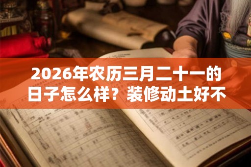 2026年农历三月二十一的日子怎么样？装修动土好不好？