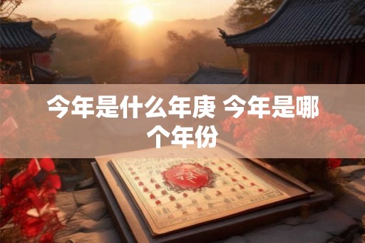 今年是什么年庚 今年是哪个年份 今年是什么年庚 今年是哪个年份