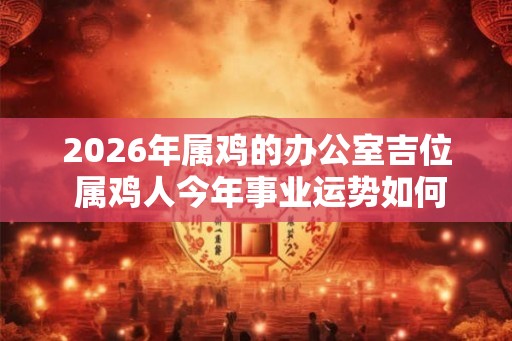 2026年属鸡的办公室吉位 属鸡人今年事业运势如何
