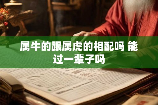 属牛的跟属虎的相配吗 能过一辈子吗