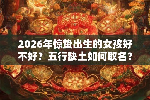 2026年惊蛰出生的女孩好不好？五行缺土如何取名？