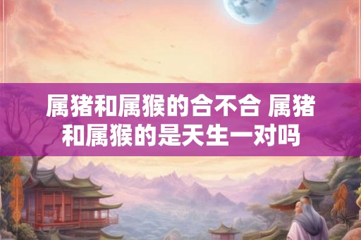 属猪和属猴的合不合 属猪和属猴的是天生一对吗 属猪和属猴的合不合 属猪和属猴的是天生一对吗