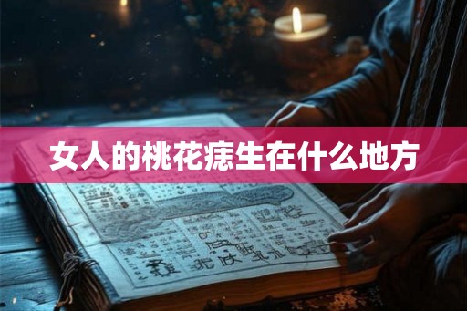 女人的桃花痣生在什么地方