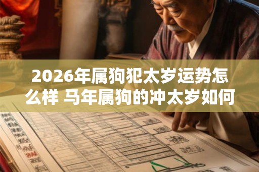 2026年属狗犯太岁运势怎么样 马年属狗的冲太岁如何破解