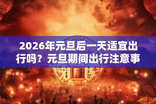 2026年元旦后一天适宜出行吗?元旦期间出行注意事项 2026年元旦后一天适宜出行吗?元旦期间出行注意事项