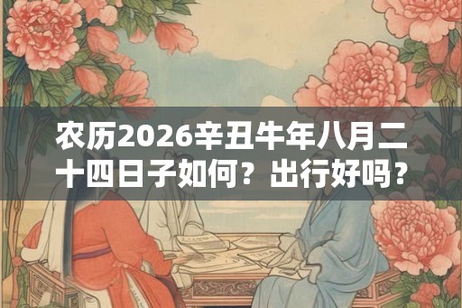 农历2026辛丑牛年八月二十四日子如何？出行好吗？