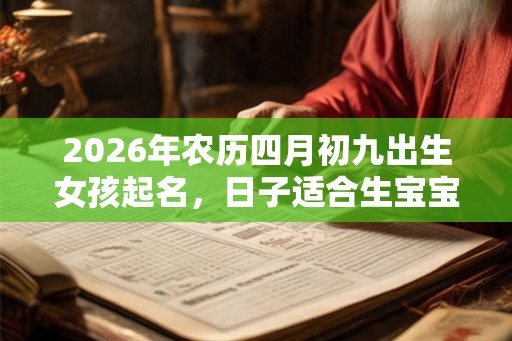 2026年农历四月初九出生女孩起名，日子适合生宝宝吗？
