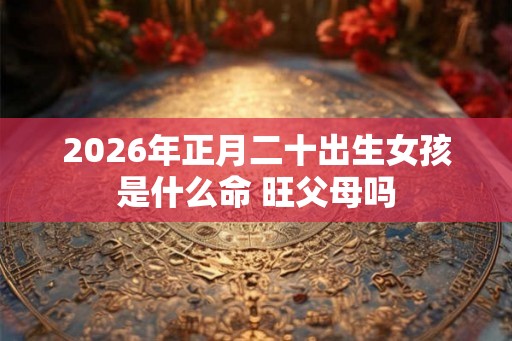 2026年正月二十出生女孩是什么命 旺父母吗