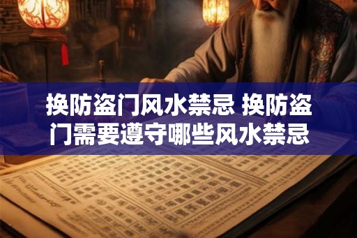 换防盗门风水禁忌 换防盗门需要遵守哪些风水禁忌 换防盗门风水禁忌 换防盗门需要遵守哪些风水禁忌