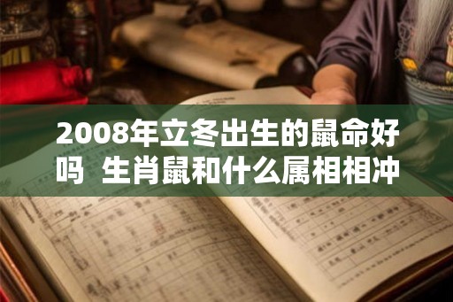 2008年立冬出生的鼠命好吗  生肖鼠和什么属相相冲