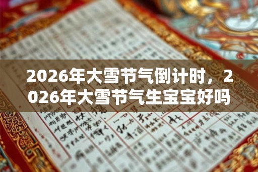 2026年大雪节气倒计时，2026年大雪节气生宝宝好吗？