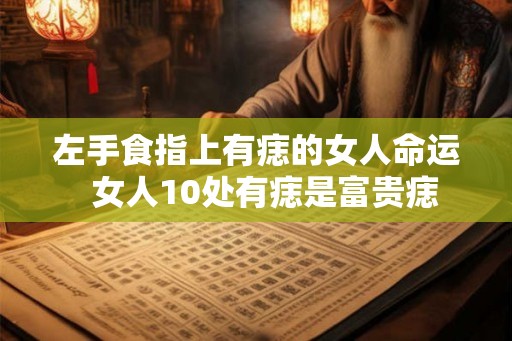 左手食指上有痣的女人命运  女人10处有痣是富贵痣
