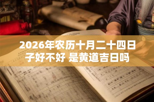 2026年农历十月二十四日子好不好 是黄道吉日吗