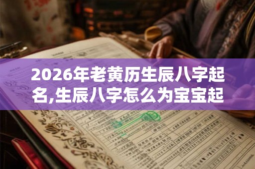 2026年老黄历生辰八字起名,生辰八字怎么为宝宝起名? 2026年老黄历生辰八字起名,生辰八字怎么为宝宝起名?