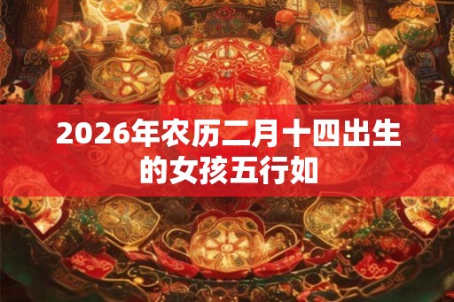2026年农历二月十四出生的女孩五行如 2026年农历二月十四出生的女孩五行如