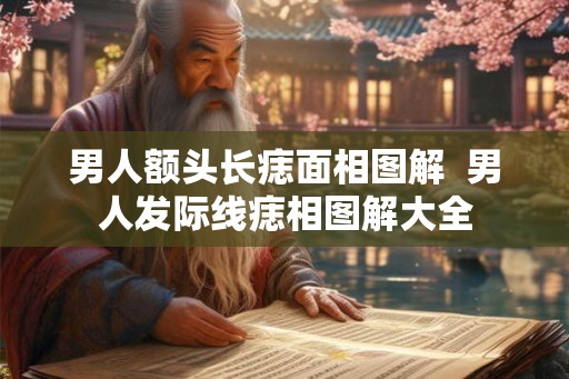 男人额头长痣面相图解  男人发际线痣相图解大全