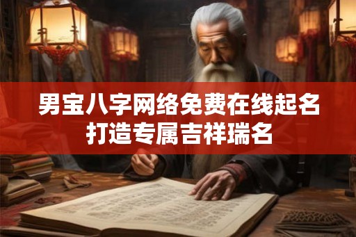 男宝八字网络免费在线起名打造专属吉祥瑞名