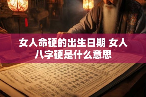 女人命硬的出生日期 女人八字硬是什么意思