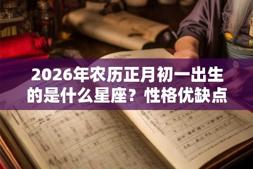 2026年农历正月初一出生的是什么星座?性格优缺点 2026年农历正月初一出生的是什么星座?性格优缺点