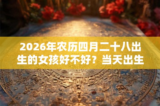 2026年农历四月二十八出生的女孩好不好？当天出生女孩怎么样？