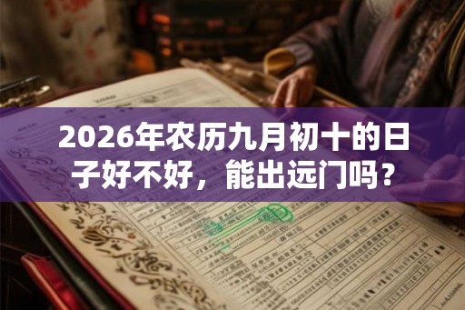 2026年农历九月初十的日子好不好，能出远门吗？