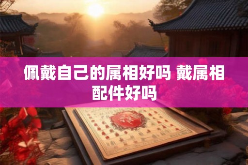 佩戴自己的属相好吗 戴属相配件好吗