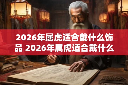 2026年属虎适合戴什么饰品 2026年属虎适合戴什么饰品
