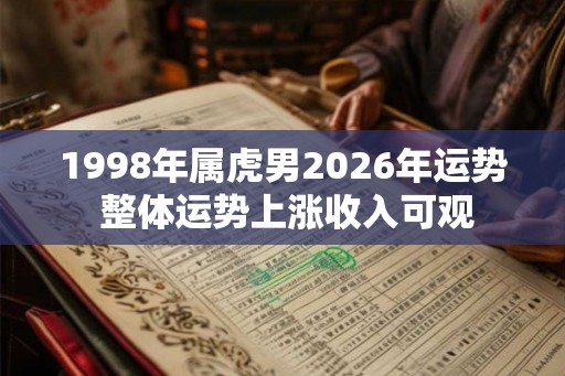 1998年属虎男2026年运势 整体运势上涨收入可观 1998年属虎男2026年运势 整体运势上涨收入可观