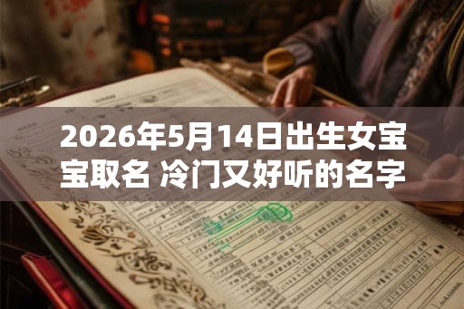 2026年5月14日出生女宝宝取名 冷门又好听的名字