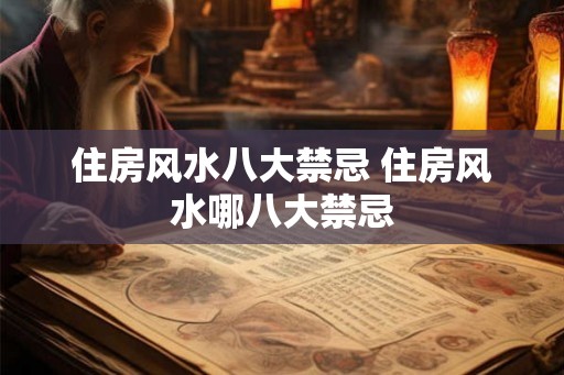 住房风水八大禁忌 住房风水哪八大禁忌