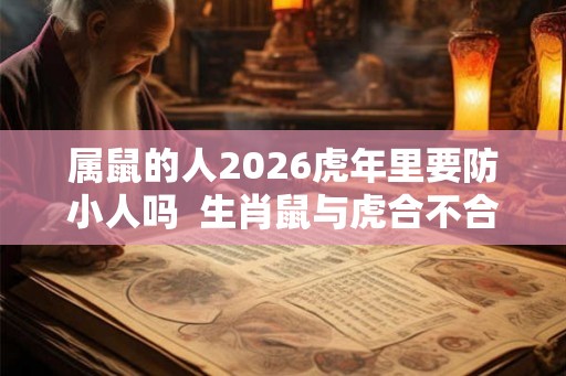 属鼠的人2026虎年里要防小人吗  生肖鼠与虎合不合吗