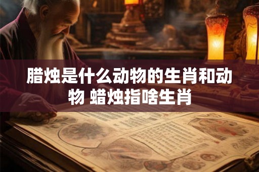 腊烛是什么动物的生肖和动物 蜡烛指啥生肖