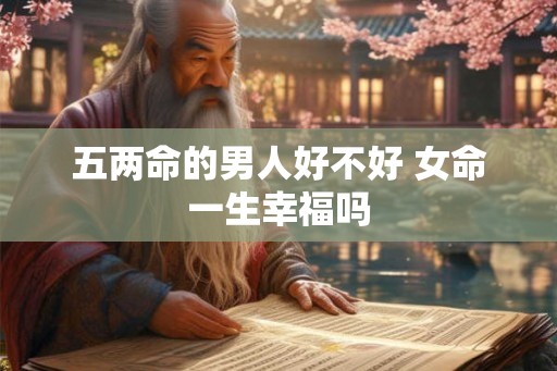 五两命的男人好不好 女命一生幸福吗