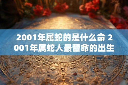 2001年属蛇的是什么命 2001年属蛇人最苦命的出生日