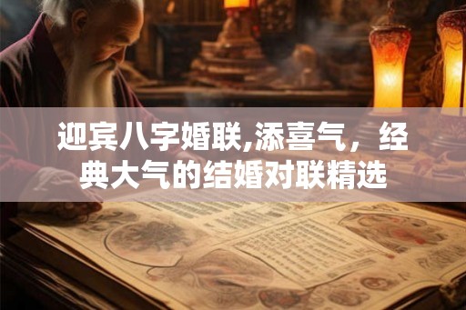 迎宾八字婚联,添喜气，经典大气的结婚对联精选
