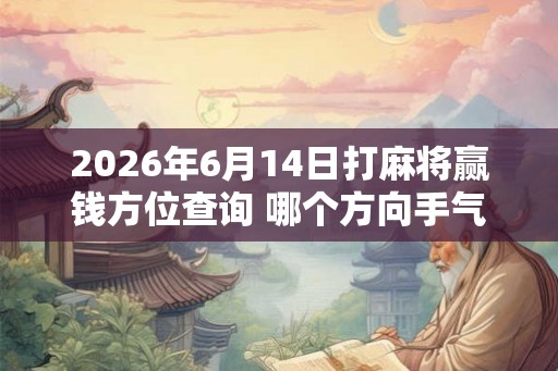 2026年6月14日打麻将赢钱方位查询 哪个方向手气佳