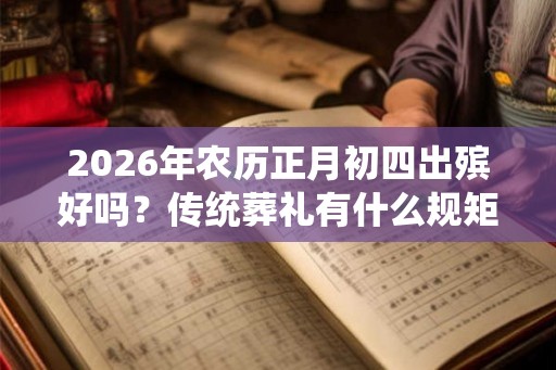 2026年农历正月初四出殡好吗？传统葬礼有什么规矩