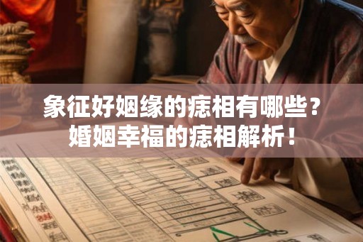 象征好姻缘的痣相有哪些？婚姻幸福的痣相解析！