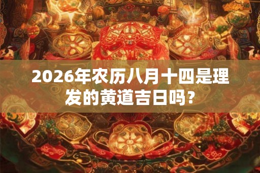 2026年农历八月十四是理发的黄道吉日吗? 2026年农历八月十四是理发的黄道吉日吗?