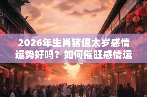 2026年生肖猪值太岁感情运势好吗?如何催旺感情运? 2026年生肖猪值太岁感情运势好吗?如何催旺感情运?