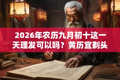 2026年农历九月初十这一天理发可以吗?黄历宜剃头不 2026年农历九月初十这一天理发可以吗?黄历宜剃头不