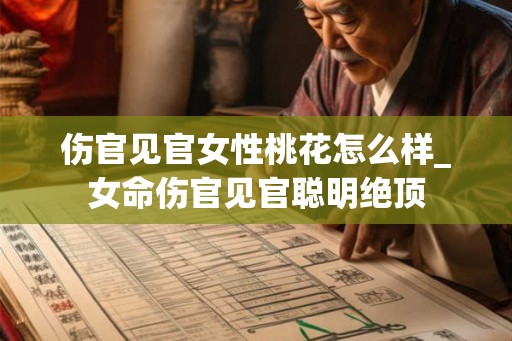 伤官见官女性桃花怎么样_女命伤官见官聪明绝顶