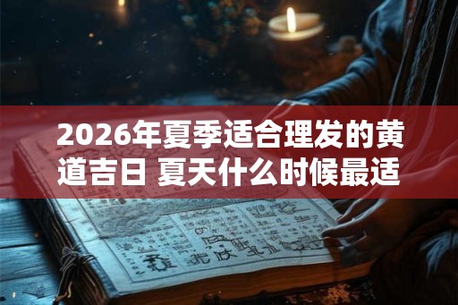 2026年夏季适合理发的黄道吉日 夏天什么时候最适合理发