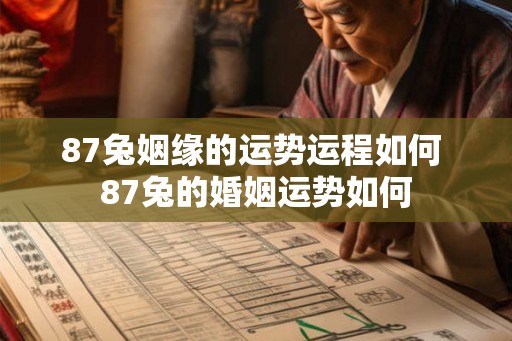 87兔姻缘的运势运程如何 87兔的婚姻运势如何