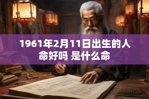 1961年2月11日出生的人命好吗 是什么命