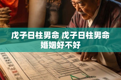 戊子日柱男命 戊子日柱男命婚姻好不好