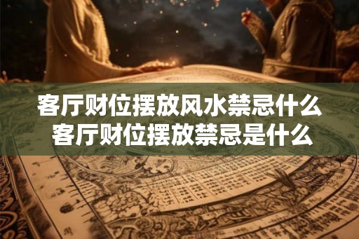 客厅财位摆放风水禁忌什么 客厅财位摆放禁忌是什么