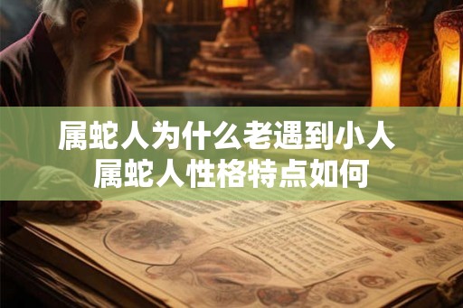属蛇人为什么老遇到小人 属蛇人性格特点如何