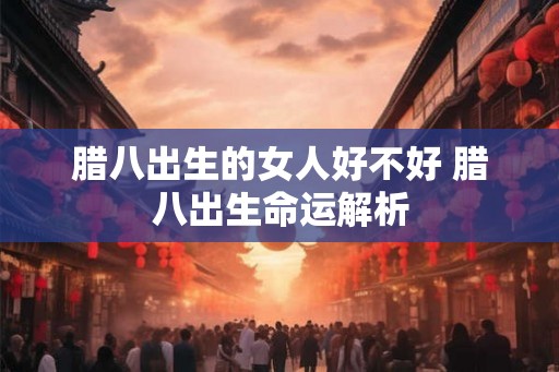 腊八出生的女人好不好 腊八出生命运解析