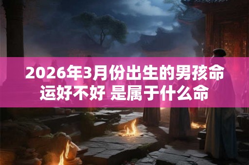 2026年3月份出生的男孩命运好不好 是属于什么命 2026年3月份出生的男孩命运好不好 是属于什么命